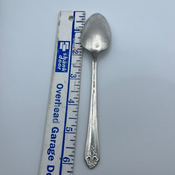 Holmes & Edwards LOVELY LADY Teaspoons Silverplate Lot‎ of 6 Spoons IS Vintage - Picture 8 of 8